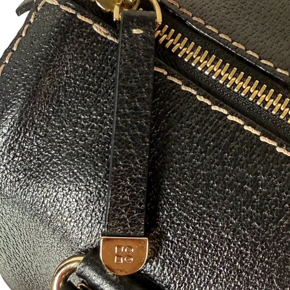 Kate Spade Vintage Leather Logan Dot Noel Pebbled Leather Satchel - Like New - Picture 6 of 15